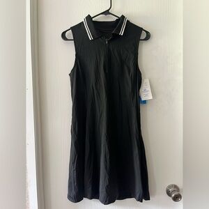Ewedoos Black Sleeveless Polo Tennis